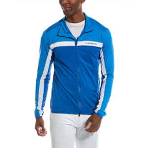 J.Lindeberg 3X Jacket Jarvis mid layer Golf Full zip activewear Geometric